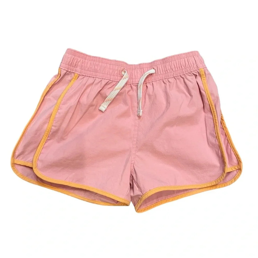 Crewcuts Pink Shorts with Orange Trim